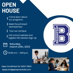 Interested in enrolling your child(ren)at BridgePrep Academy of Osceola for 2023 - 2024 school year?